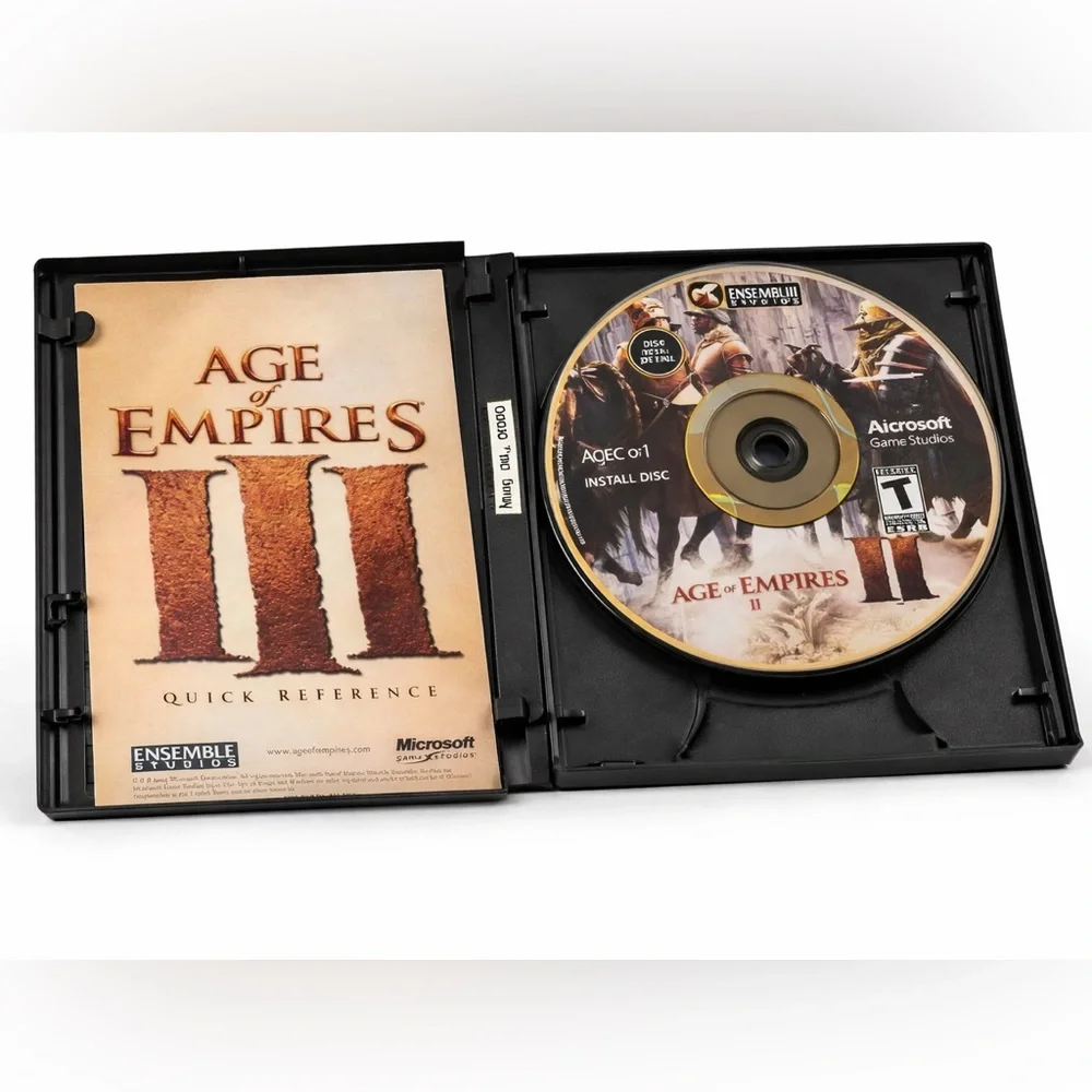 Age of Empires III Gold Edition PC Game Complete Slipcover Manuals Discontinued